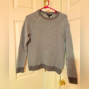 Banana Republic size S grey and blue sweater